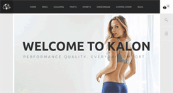 Desktop Screenshot of kalonclothing.com